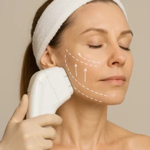 Woman having HI-FU to reduce wrinkles call LA LIPO Whitley Sands Now!