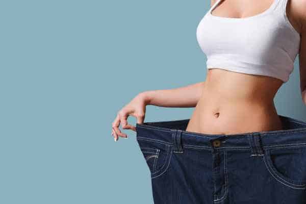 woman after fat reduction treatment Whitley Sands